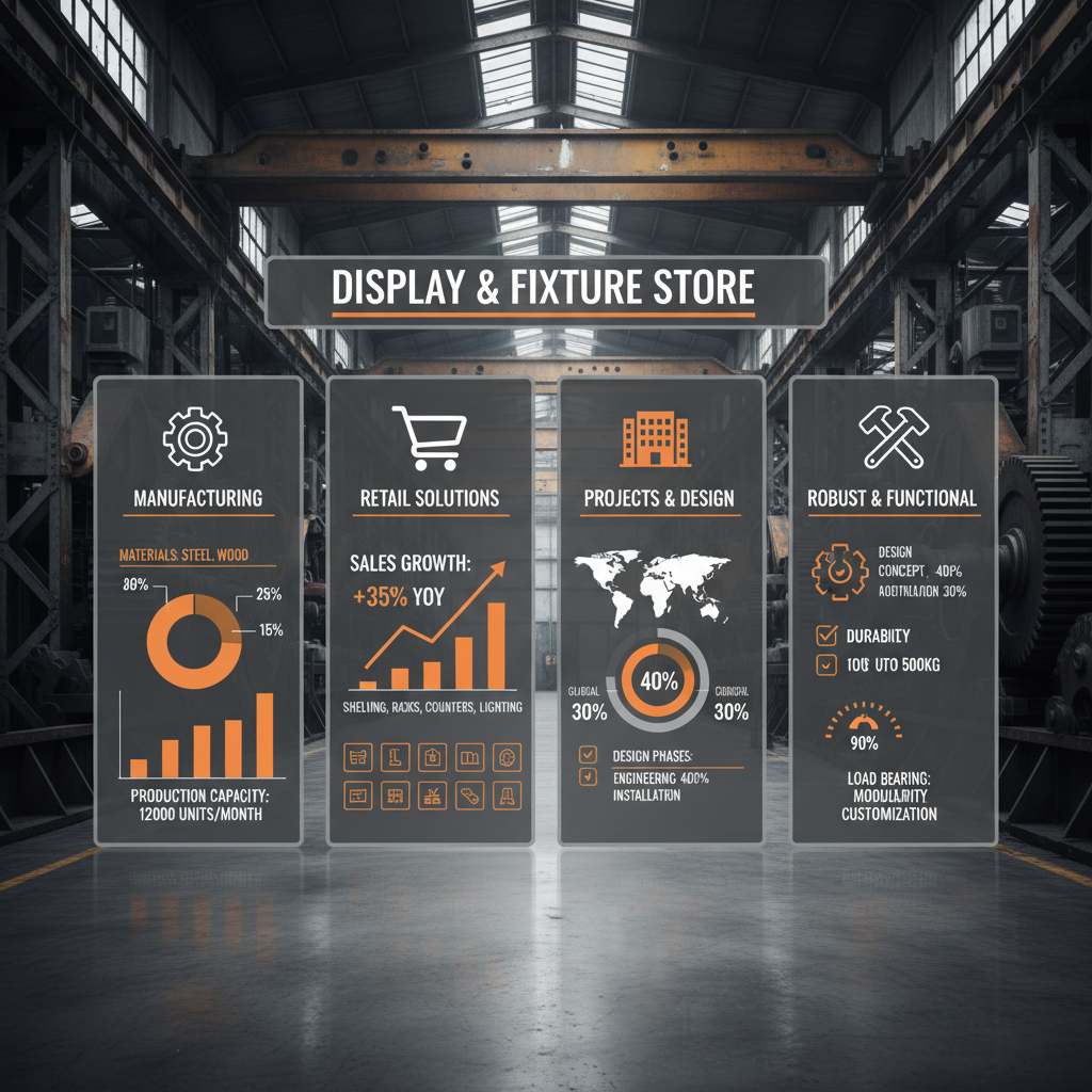 Choosing the Right Display and Fixture Store for Retail Success