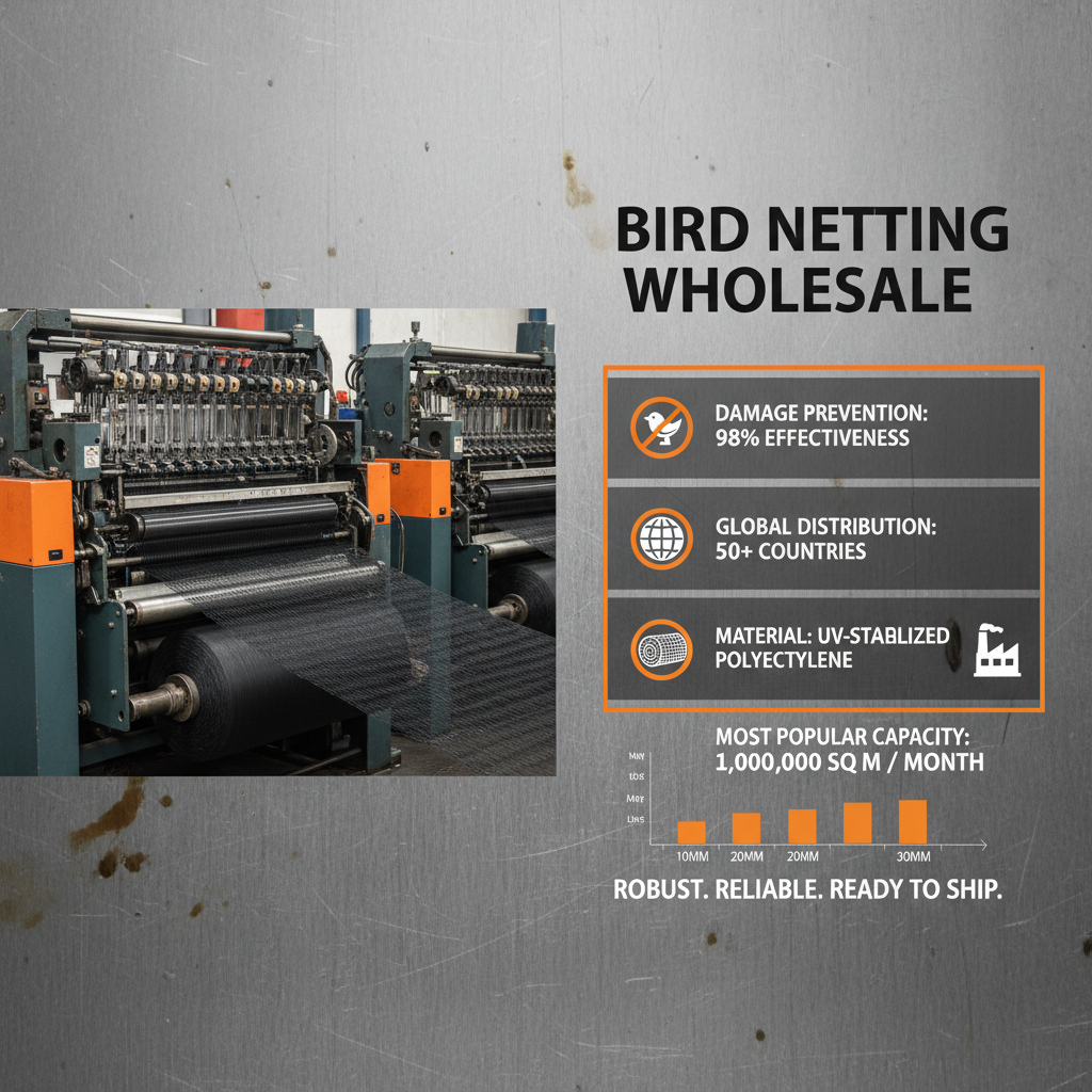 Comprehensive Guide to Wholesale Bird Netting for Crop and Property Protection