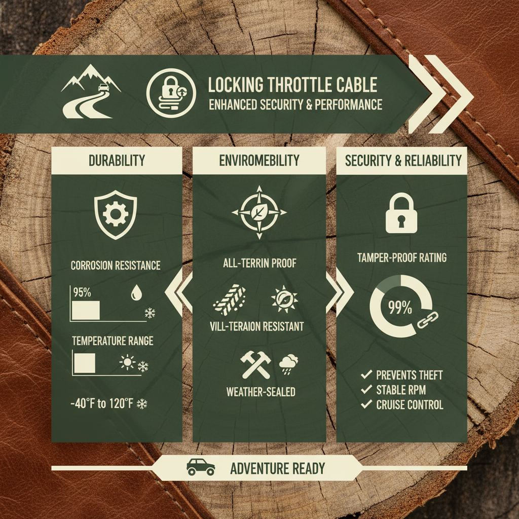 Understanding and Choosing the Right Locking Throttle Cable for Optimal Performance