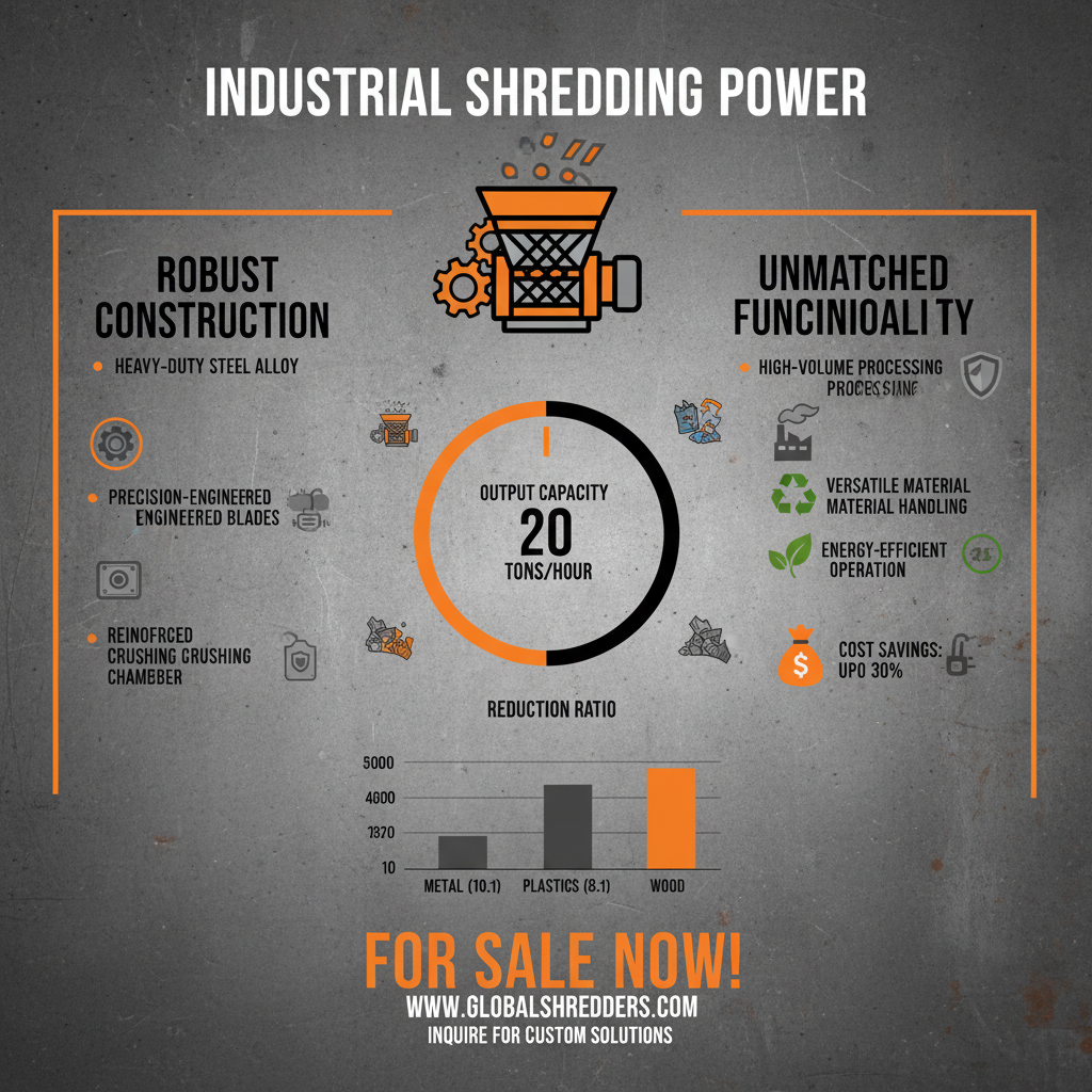 Find the Right Industrial Shredding Machine for Sale and Enhance Efficiency