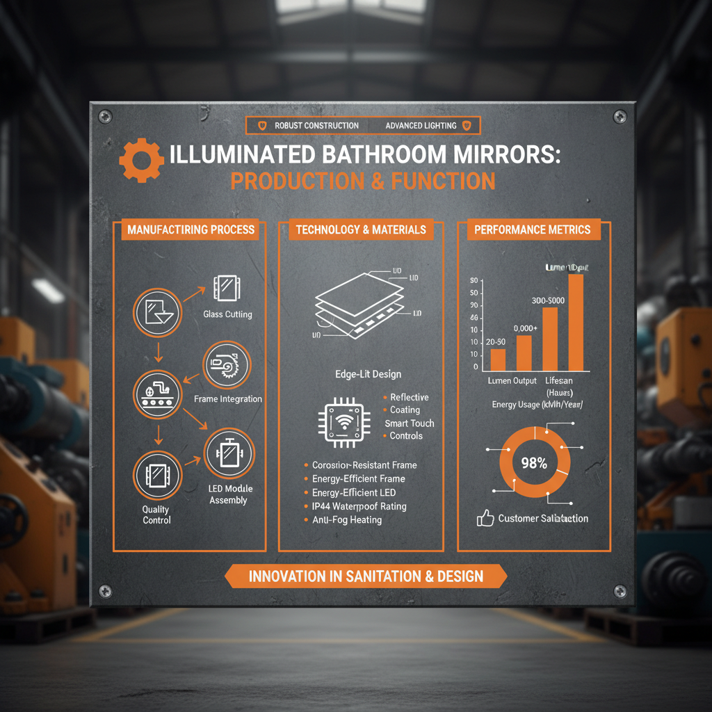 Enhance Your Bathroom with Stylish Bathroom Mirrors With Lights In Them Enhance Your Bathroom with Stylish Bathroom Mirrors With Lights In Them