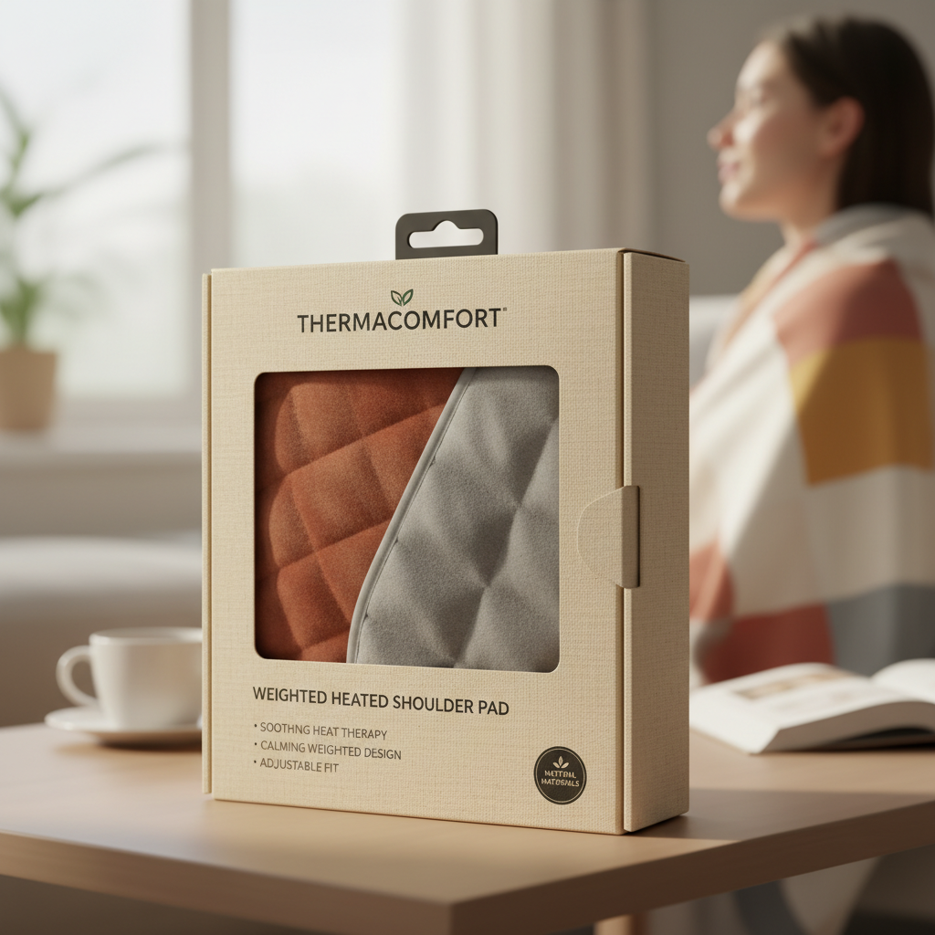 Experience Relief with a Weighted Heated Shoulder Pad for Chronic Pain