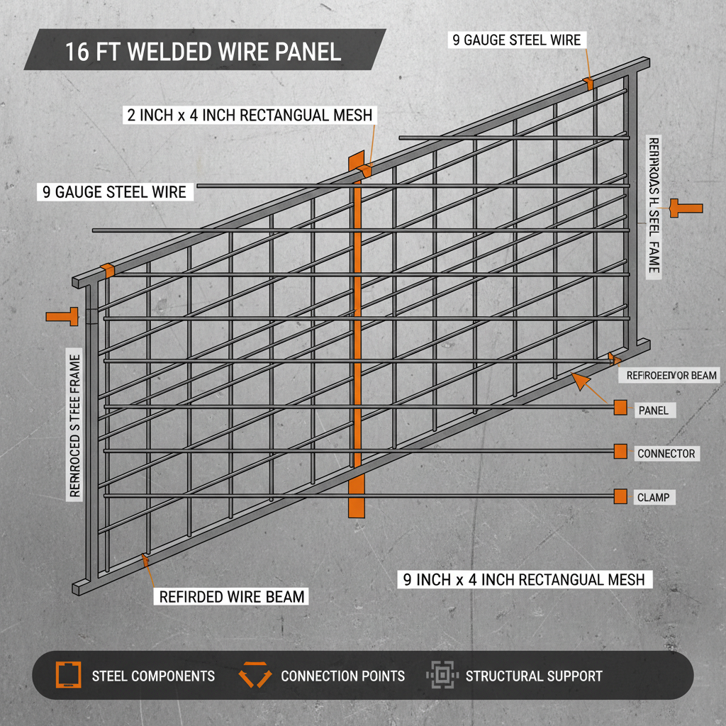 Comprehensive Guide to Durable 16 ft Welded Wire Panels for Security