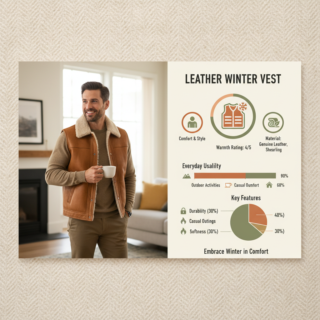 Discover the Ultimate Guide to Stylish and Warm Leather Winter Vests