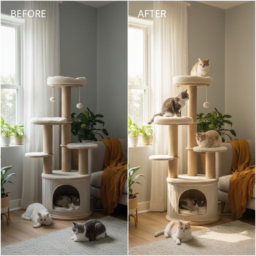 Discover the Perfect Unique Cat Towers for a Happy Feline Companion