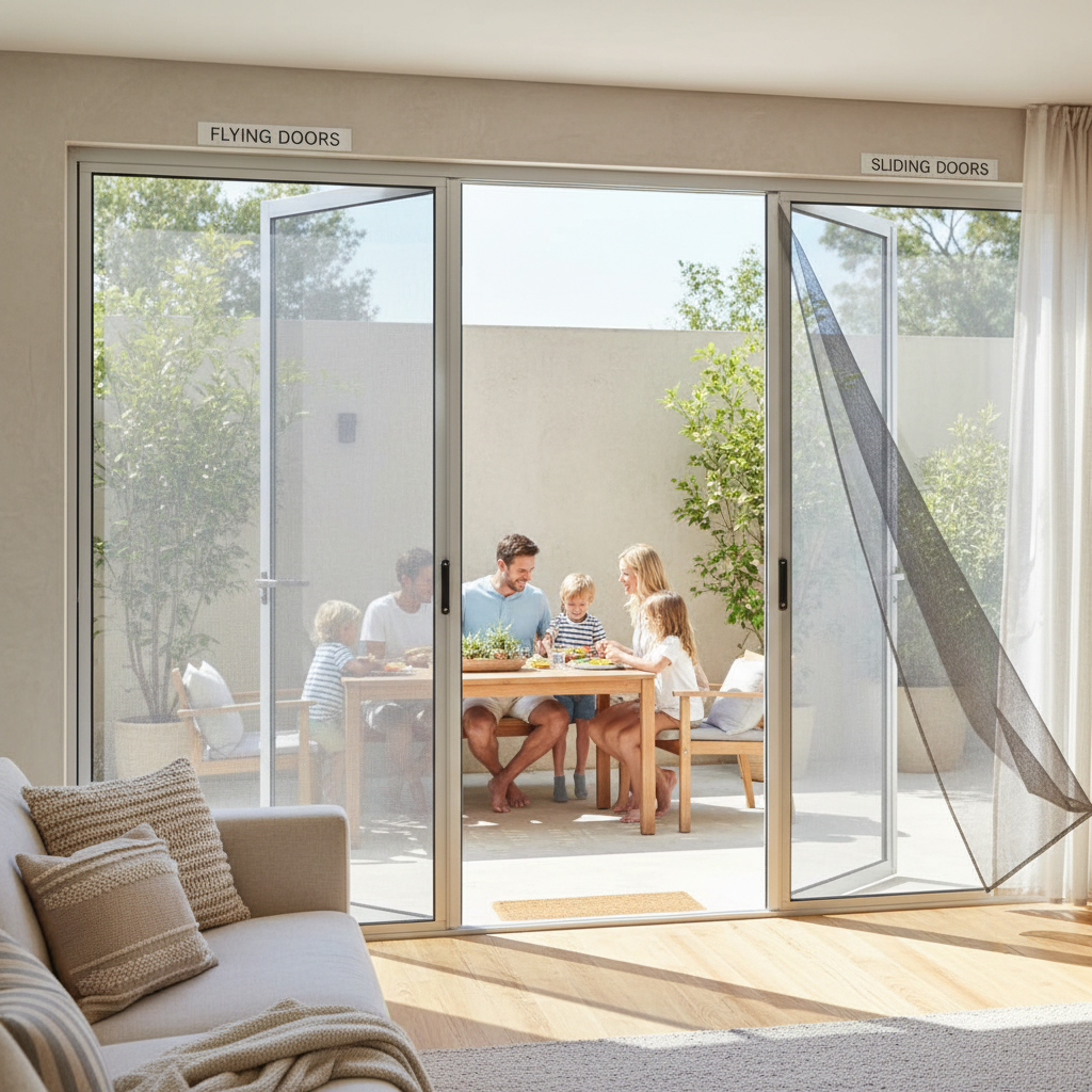 Exploring Flying Doors and Sliding Doors for Modern Space Saving Solutions