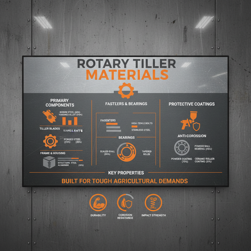 Understanding Rotary Tiller Material for Enhanced Farming Performance
