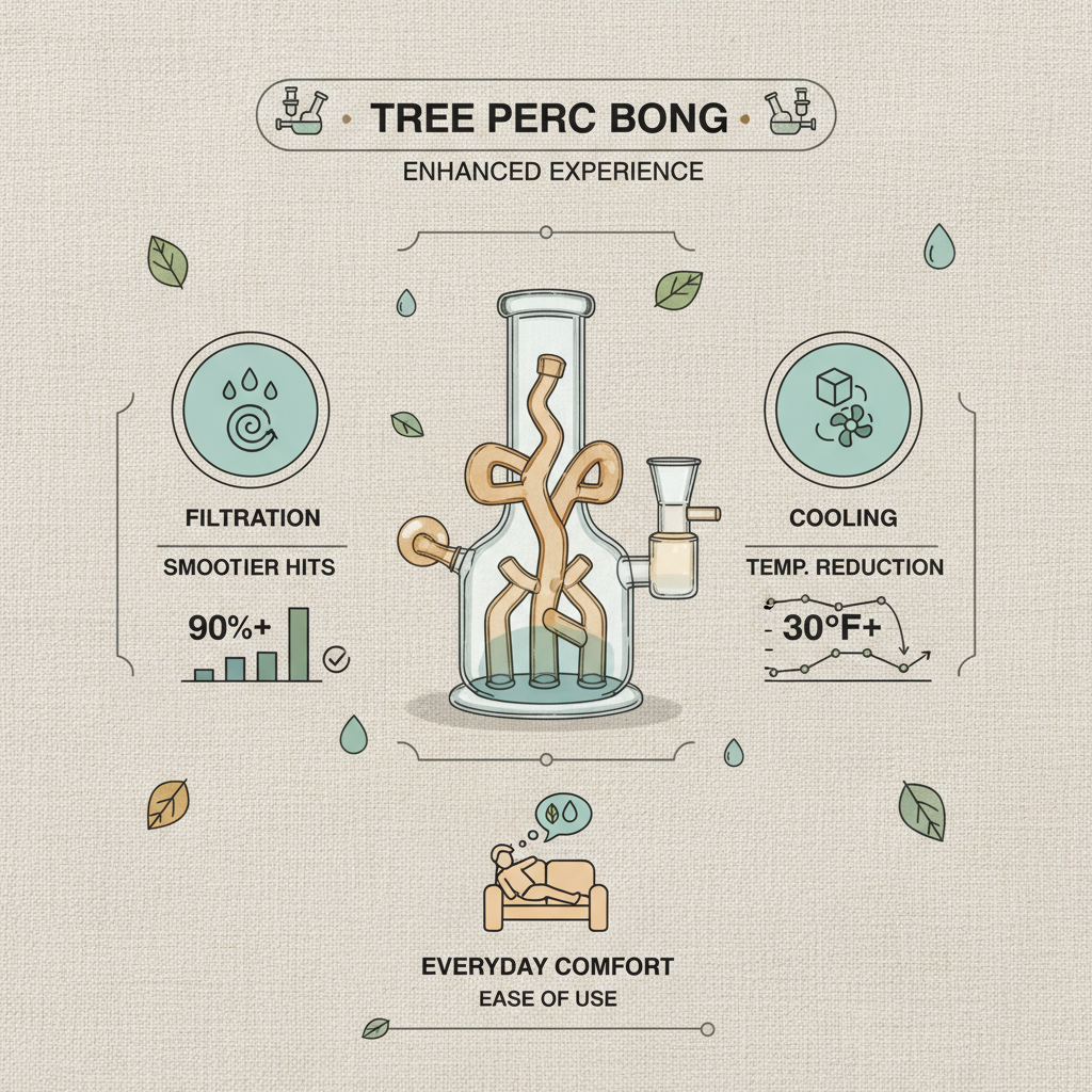 Exploring the Benefits of Tree Perc Bongs for a Smoother Smoking Experience