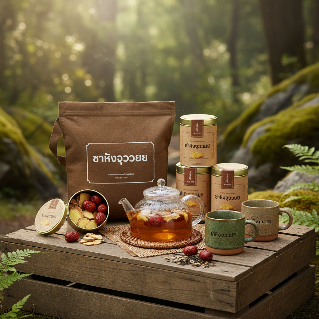 Unlocking the Ancient Wellness Secrets of ชาขิงจูจูเบ Ginger Jujube Tea