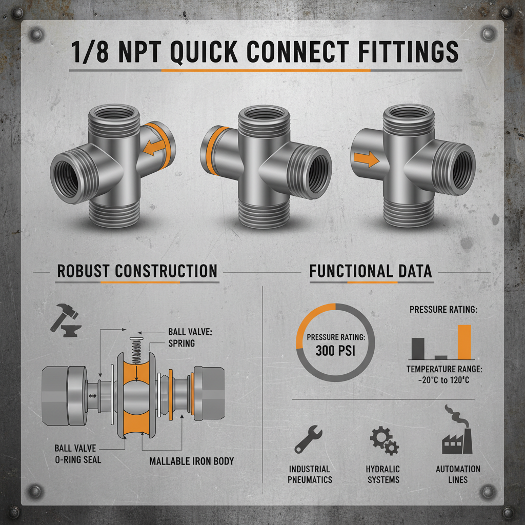 Understanding 1 8 NPT Quick Connect Fittings for Efficient Fluid Transfer Systems