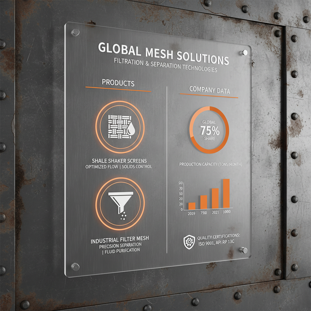 Solid Control Parts Your Premier Shale Shaker Screen Mesh Company Guide