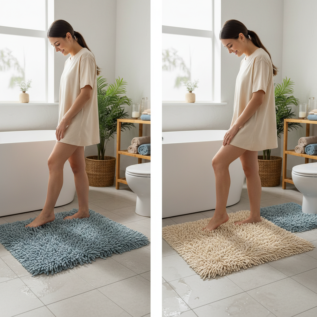 Discover the Comfort and Style of Luxurious Shaggy Bathroom Rugs