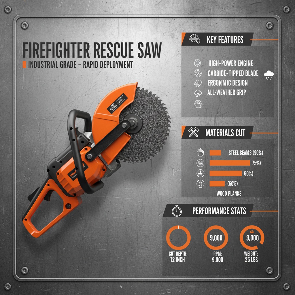 The Essential Guide to Choosing the Right Firefighter Saw for Emergency Situations