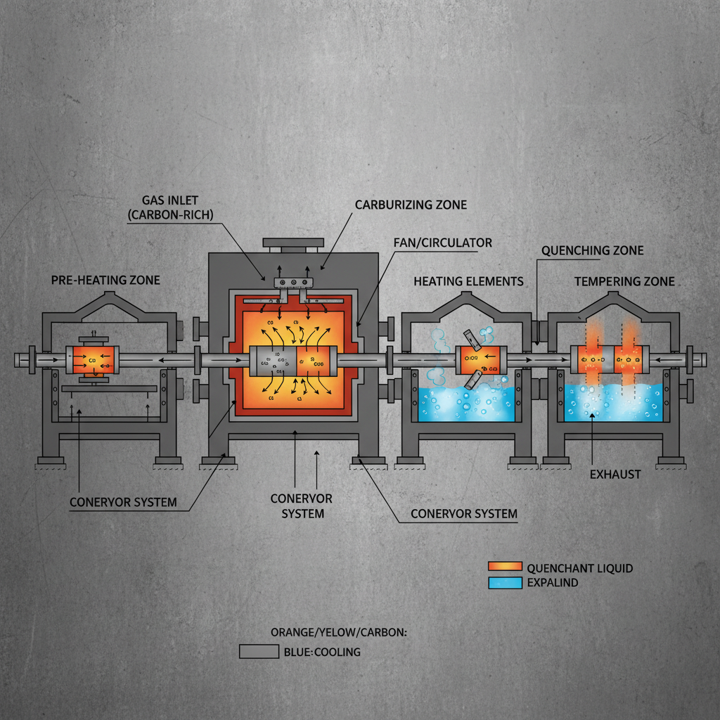 Understanding the Carburizing Hardening Process for Enhanced Steel Components