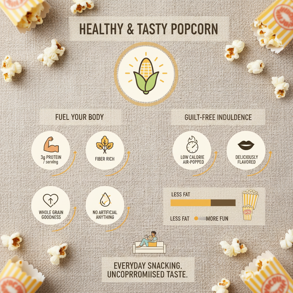 Discover the Delight of Healthy Tasty Popcorn for a Nutritious Snack