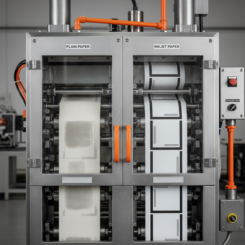 Comprehensive Comparison of Plain Paper vs Inkjet Paper for Printing Needs