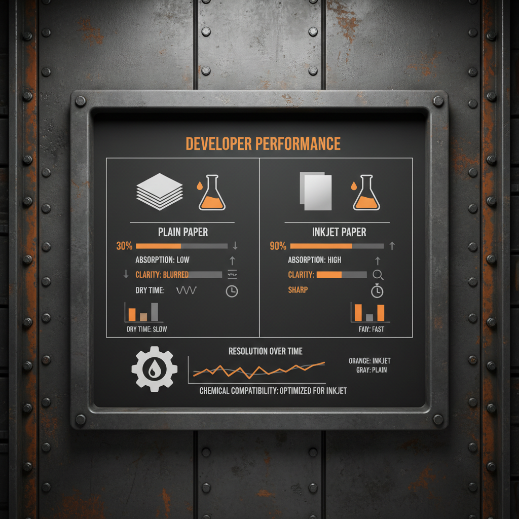 Comprehensive Comparison of Plain Paper vs Inkjet Paper for Printing Needs
