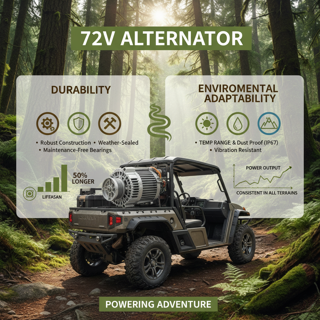 Optimizing Power Systems with a High Performance 72V Alternator