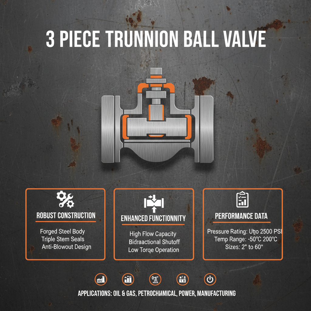 Understanding the Advantages of 3 Piece Trunnion Mounted Ball Valve Technology