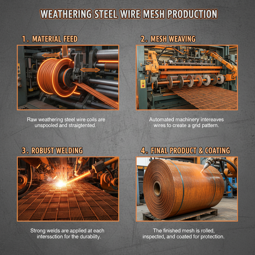 Comprehensive Guide to Weathering Steel Wire Mesh Applications and Benefits
