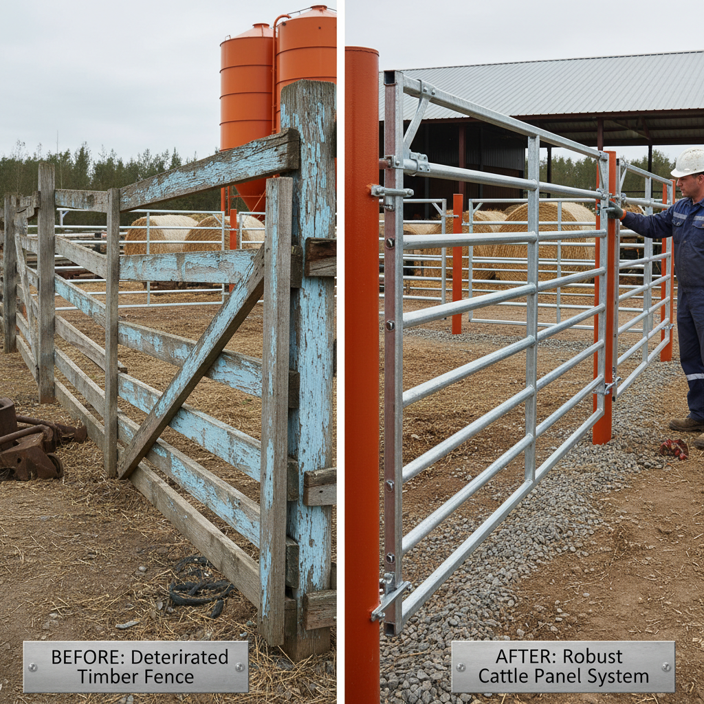A Comprehensive Guide to Building a Durable Fence Made with Cattle Panels