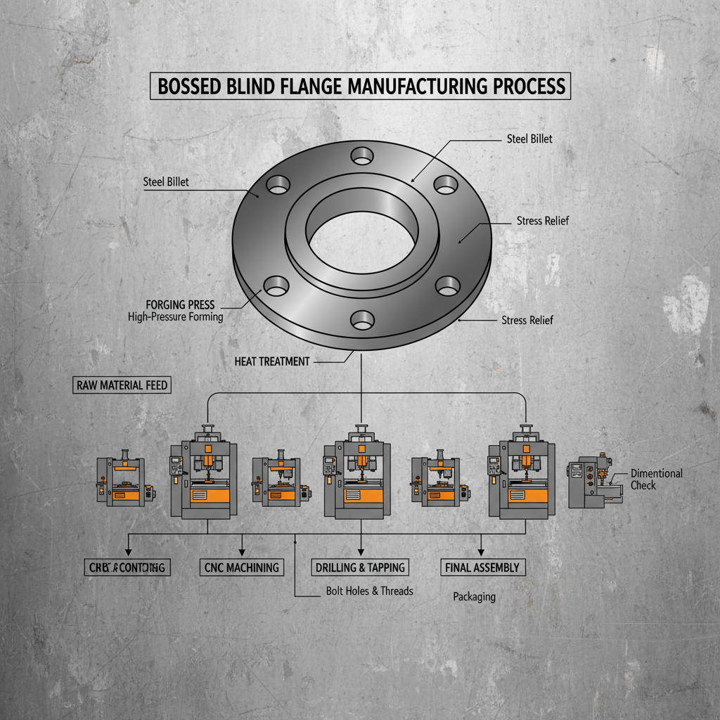 Leading Bossed Blind Flange Manufacturer for Robust Piping Systems