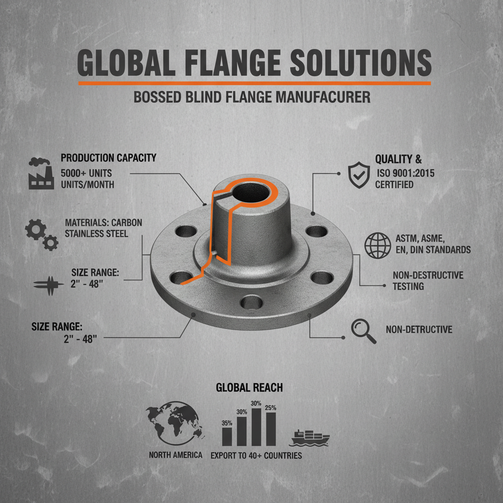 Leading Bossed Blind Flange Manufacturer for Robust Piping Systems