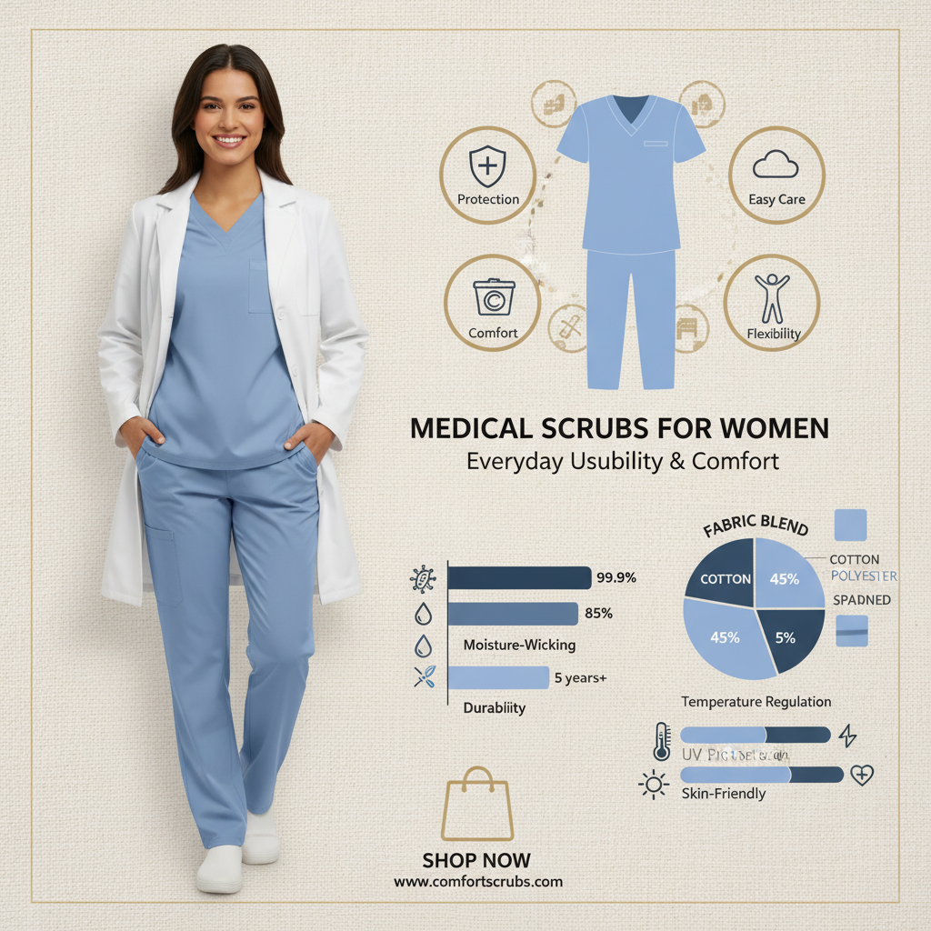 Comprehensive Guide to Selecting Comfortable Medical Scrubs Set for Women Comprehensive Guide to Selecting Comfortable Medical Scrubs Set for Women