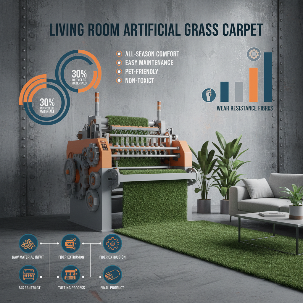 artificial grass carpet for living room