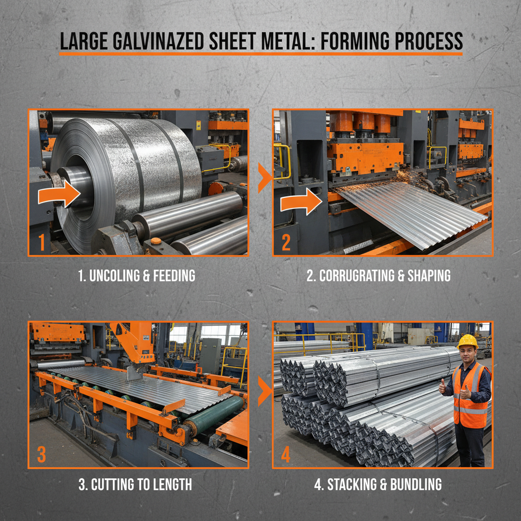 large galvanized sheet metal