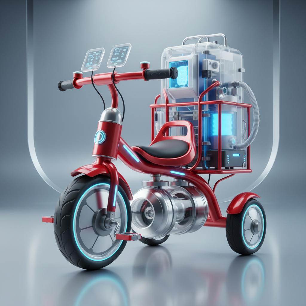 red tricycle for kids