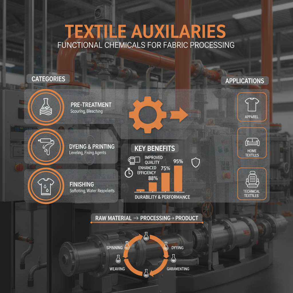 textile auxiliaries meaning