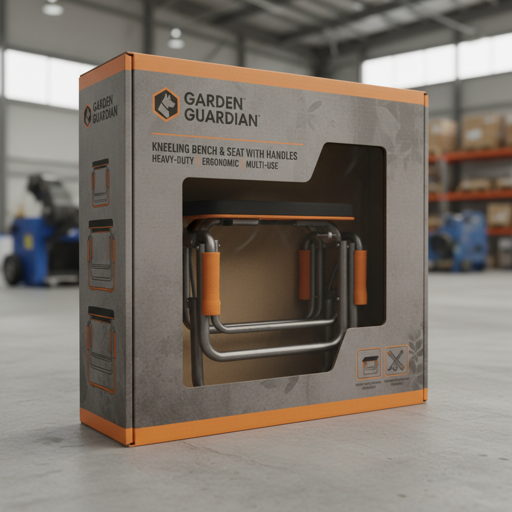 garden kneeling bench with handles