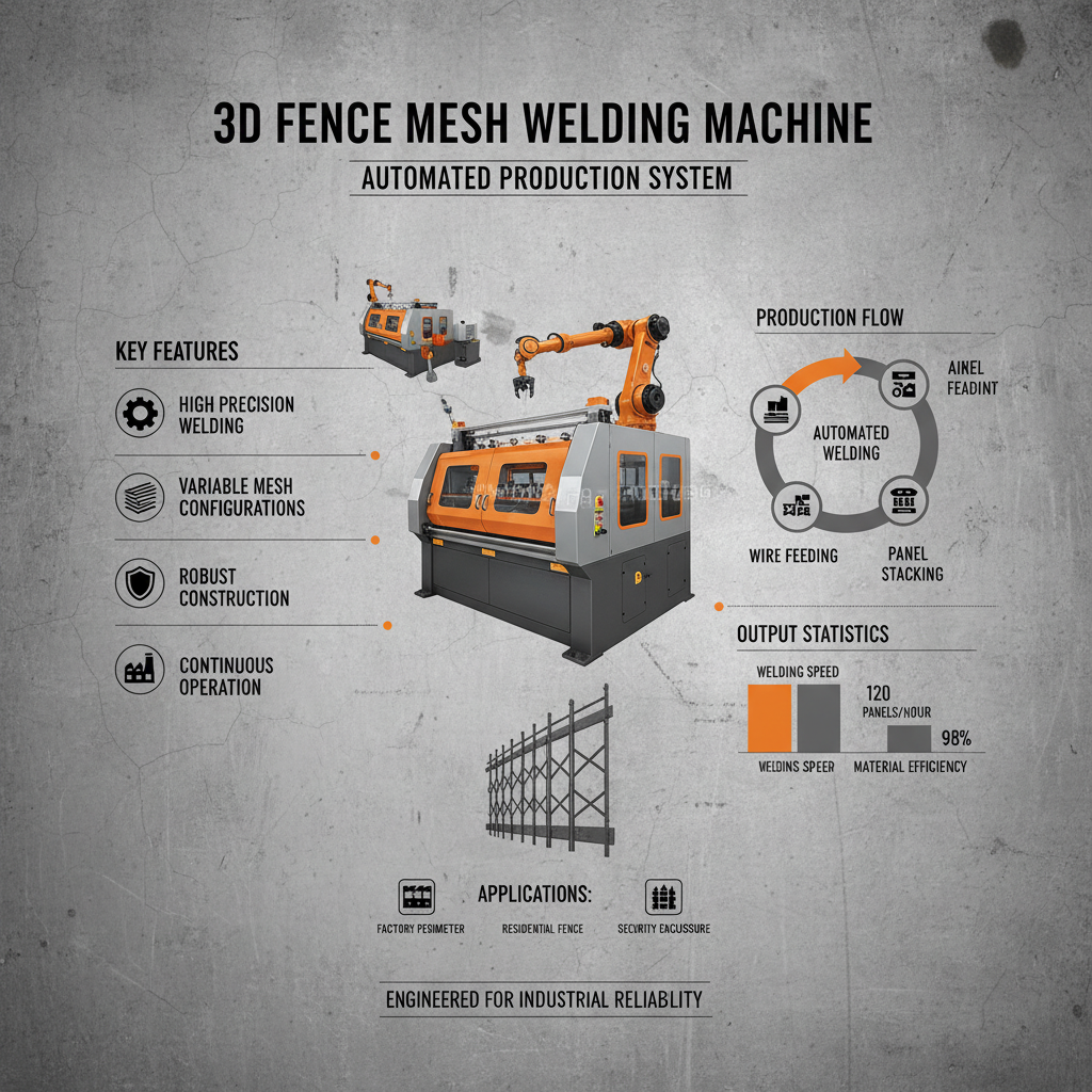 -3d забор сетки сварочный аппарат