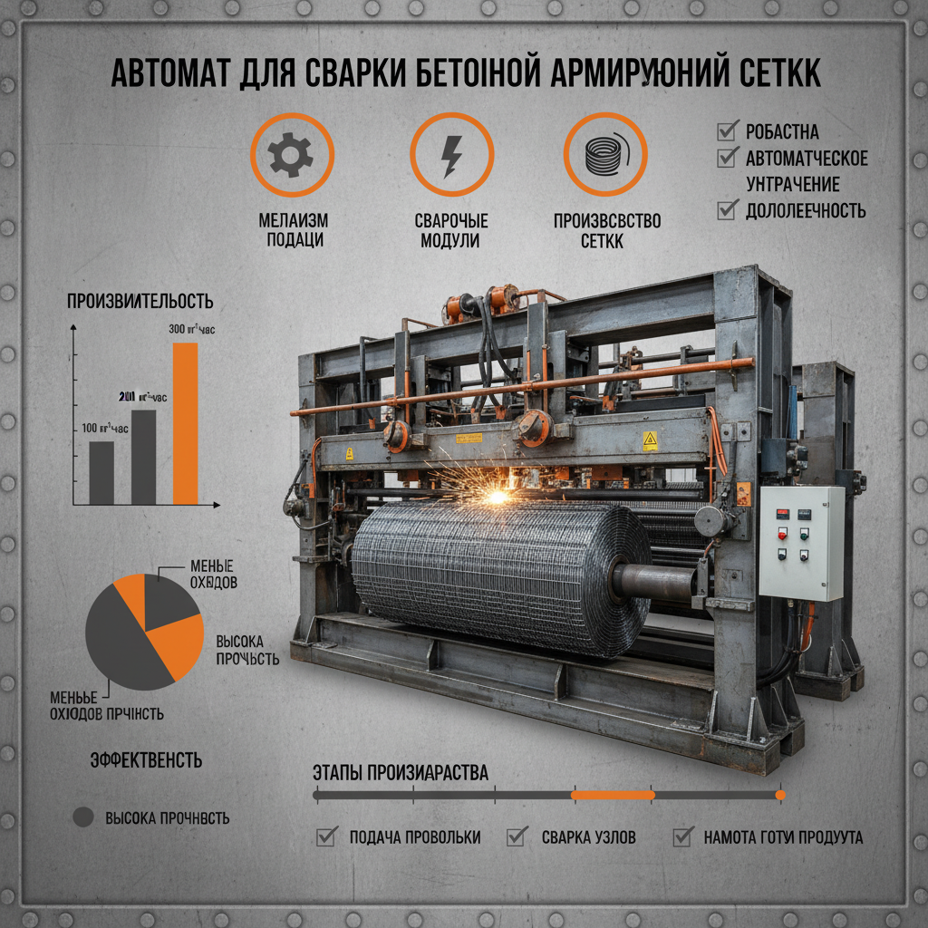 -Бетонная армирующая сетка сварочный аппарат