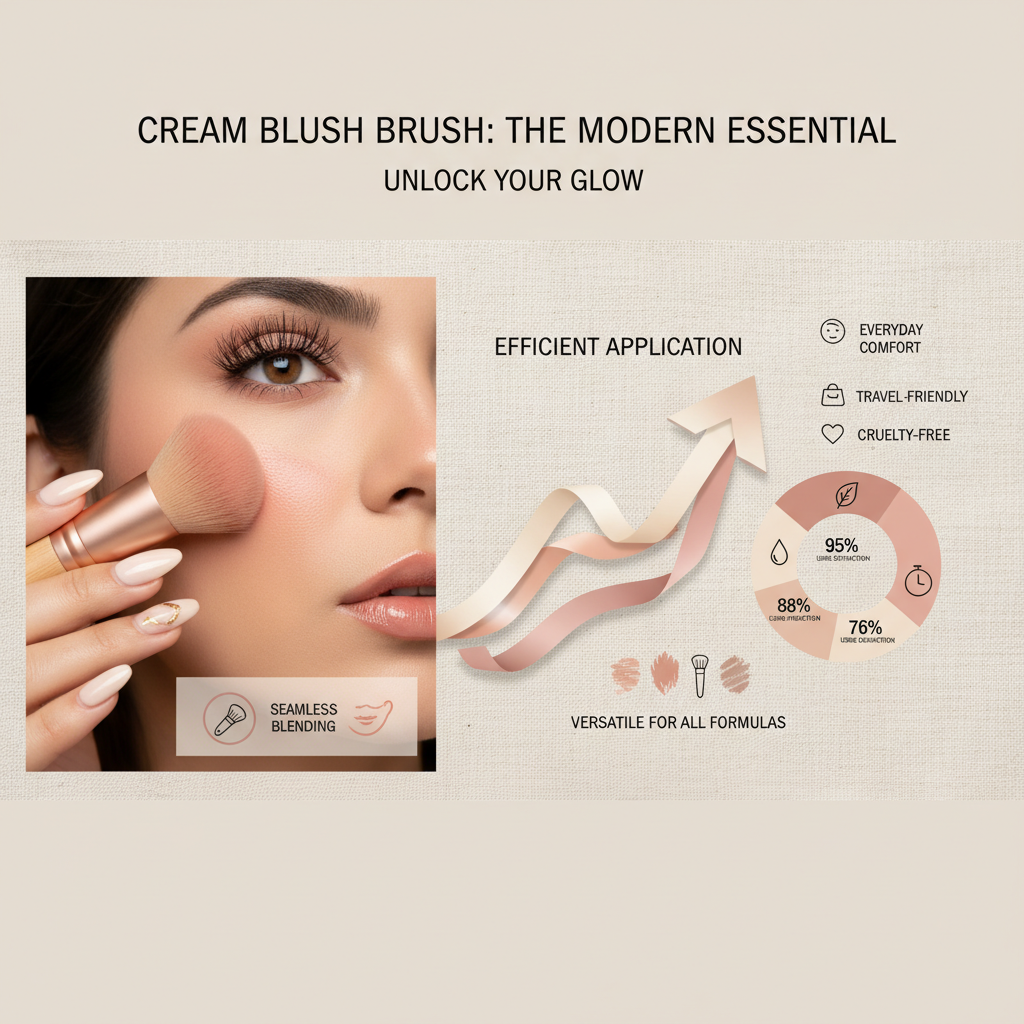 Choosing the Right Cream Blush Brush for a Flawless Makeup Application