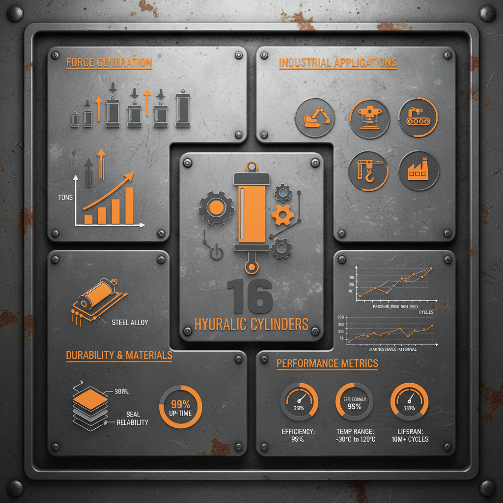 16 hydraulic cylinder