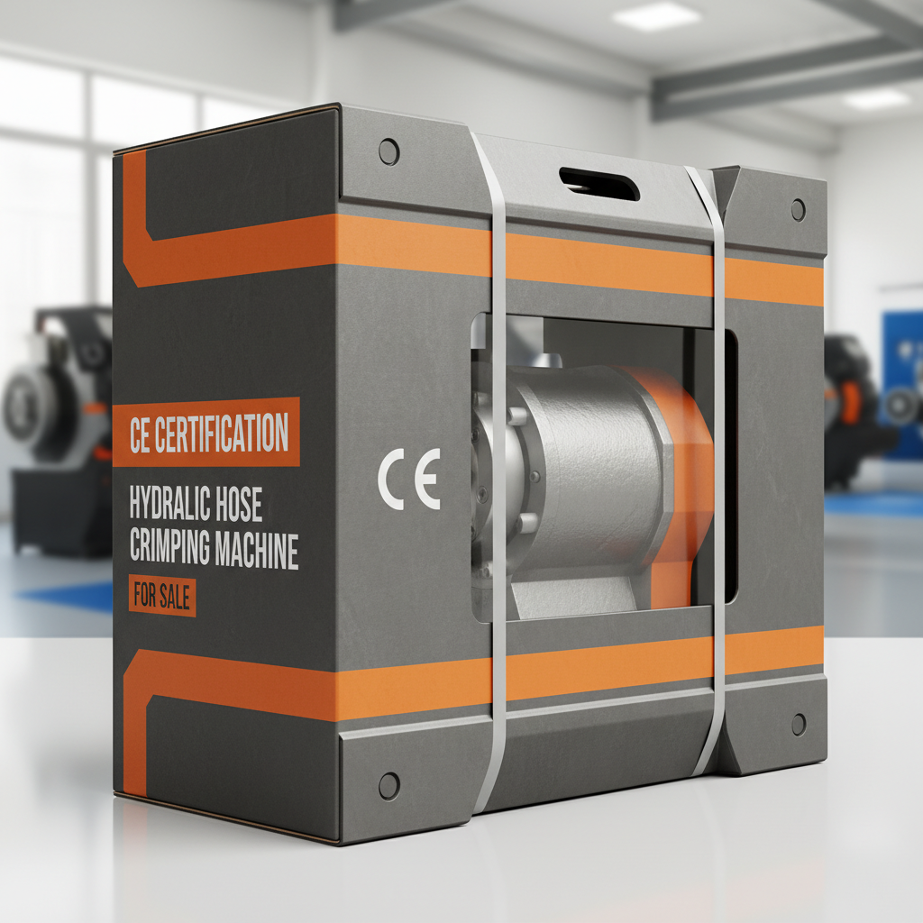 CE Certification hydraulic hose crimping machine for sale