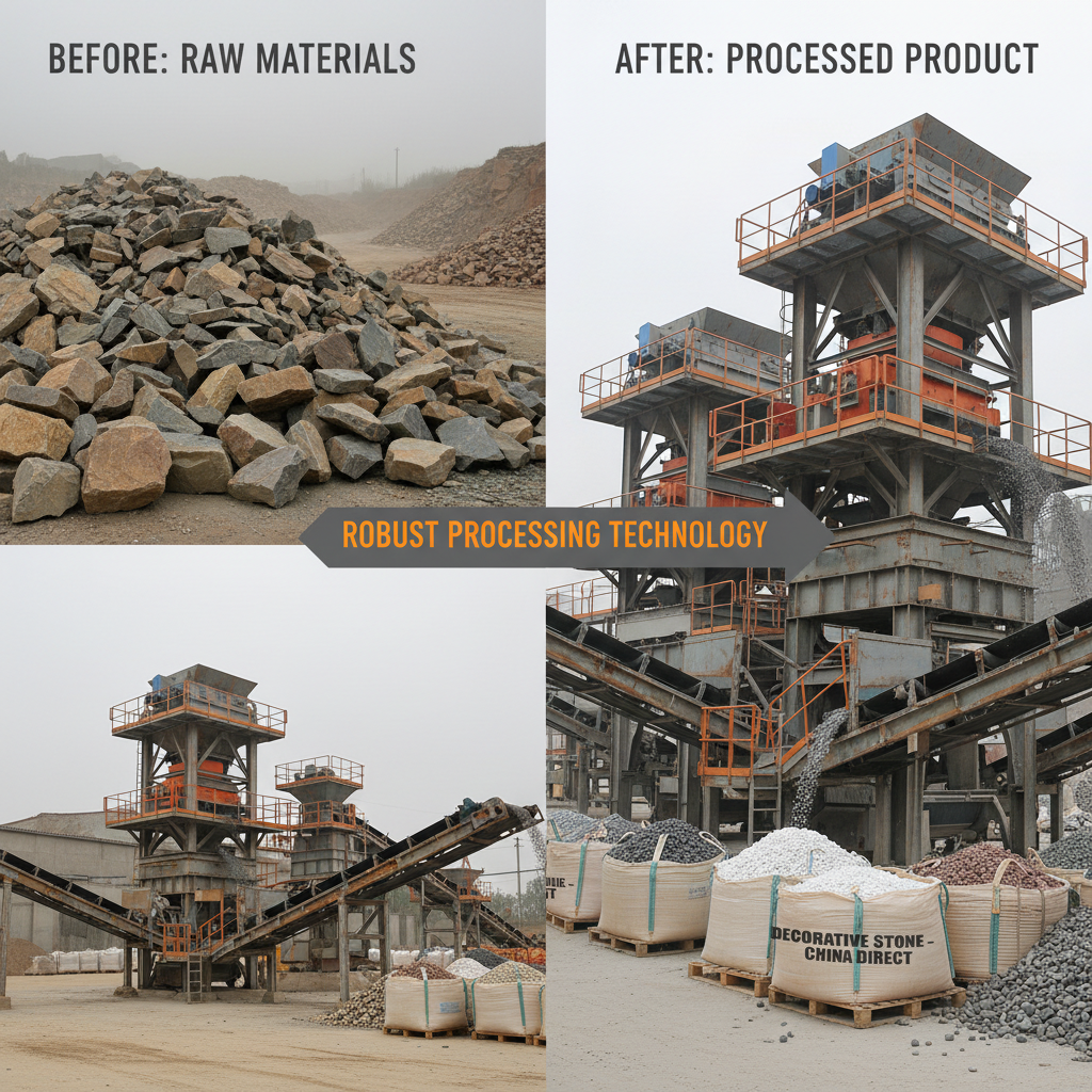 China manufacturer Direct Cheap Decorative Stone