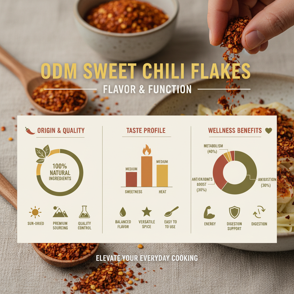 odm sweet chili flakes