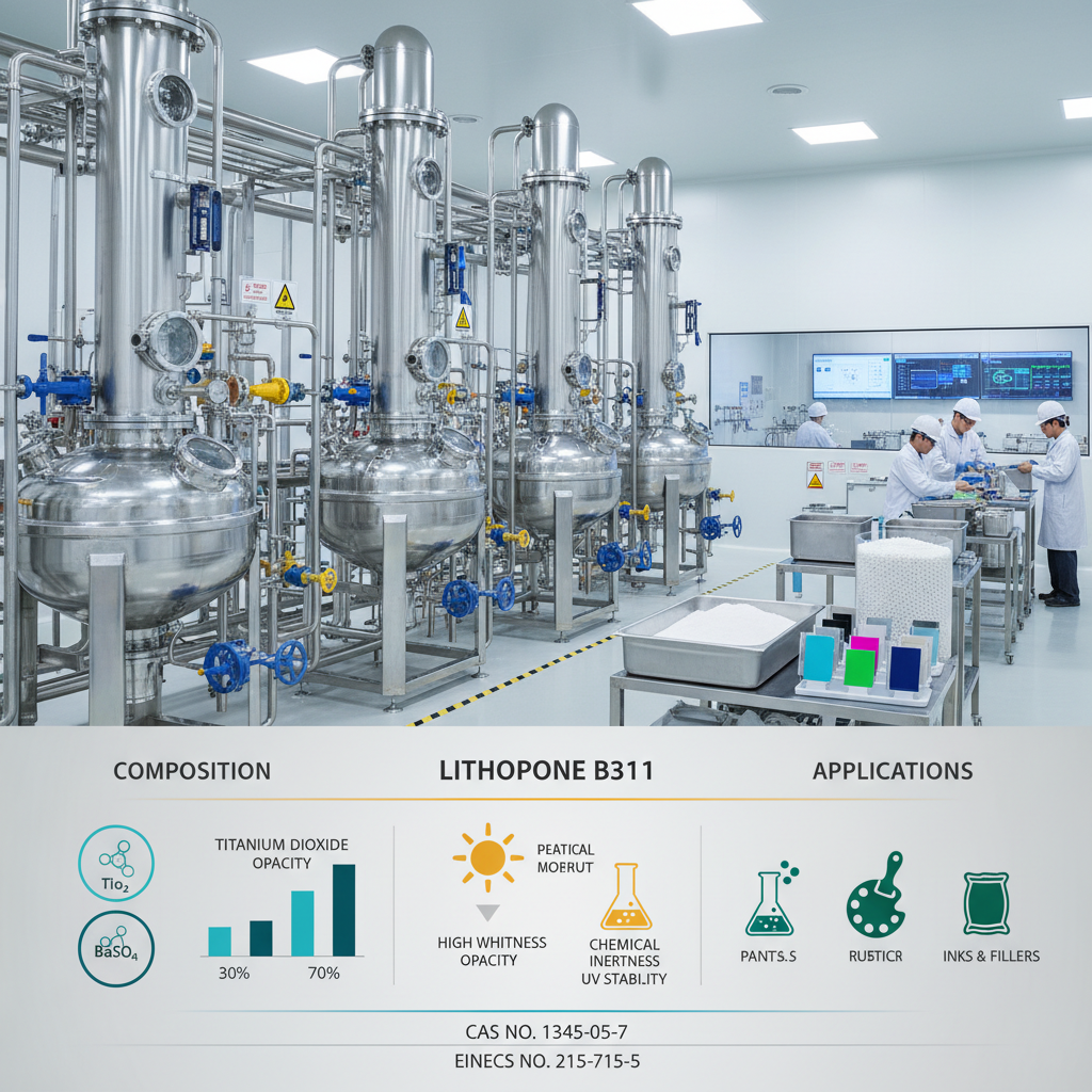 Exploring Lithopone B311 Applications Properties and Market Trends