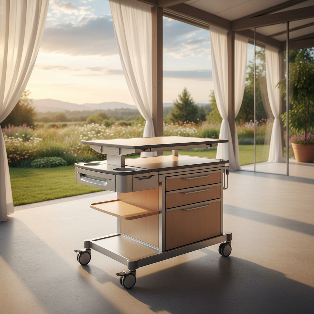 Comprehensive Guide to Hospital Bedside Table with Wheels for Modern Healthcare Facilities