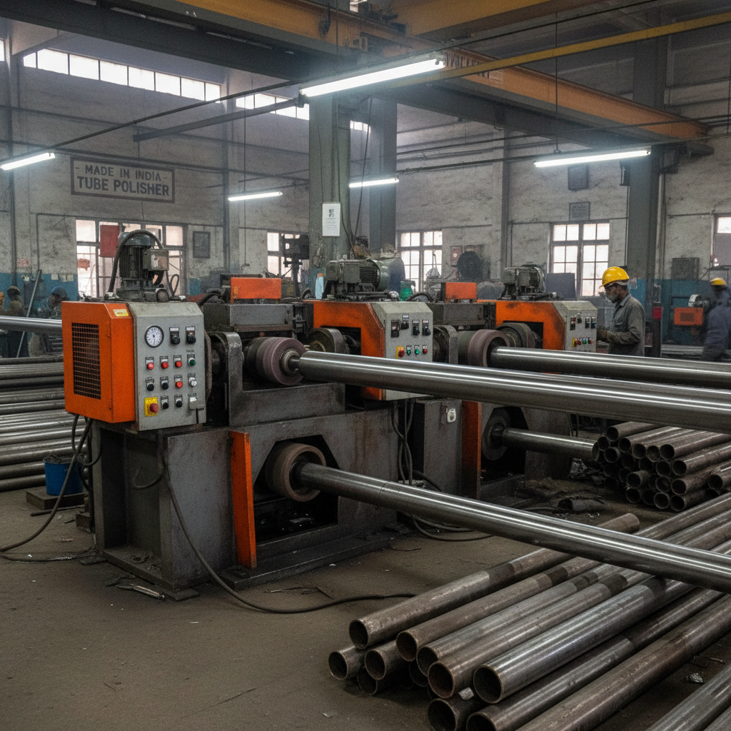 Advanced Tube Polishing Machine India for Precision Manufacturing Solutions