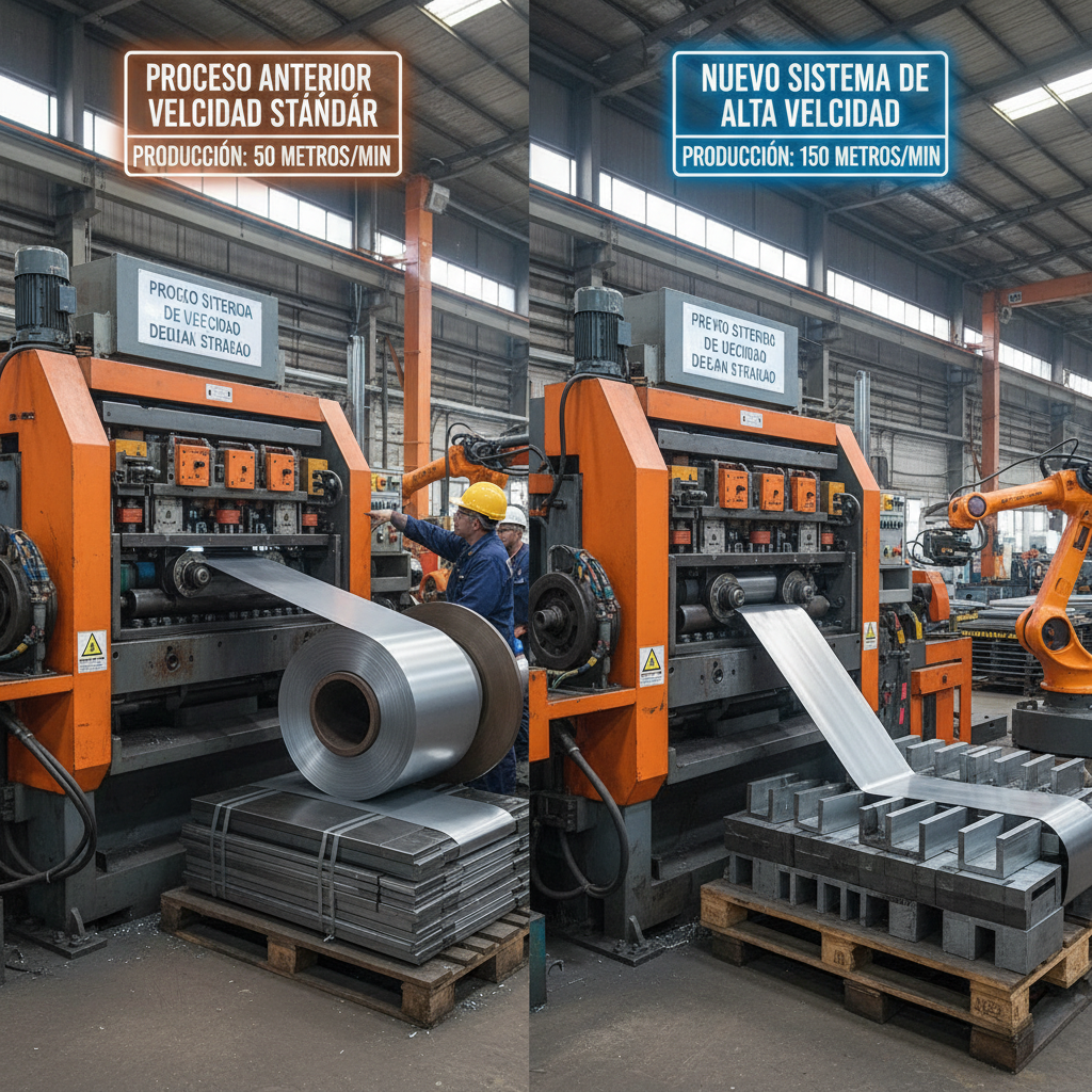 Advancements in Faster Speed Forming Machine for Parante Metalico Technology