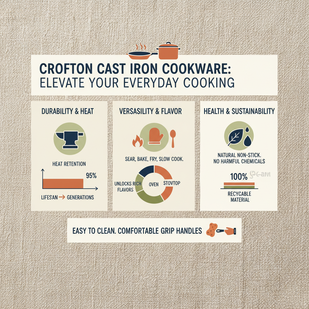 Exploring the Legacy and Versatility of Crofton Cast Iron Cookware