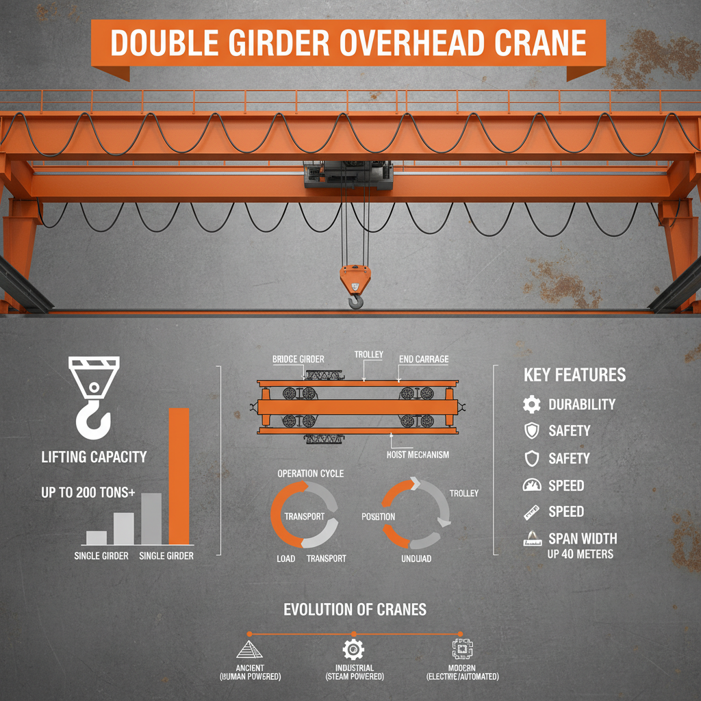 Exploring the Capabilities and Applications of Double Girder Overhead Cranes