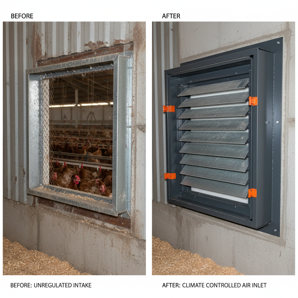 Optimizing Indoor Environments with Advanced Air Inlet Window Systems