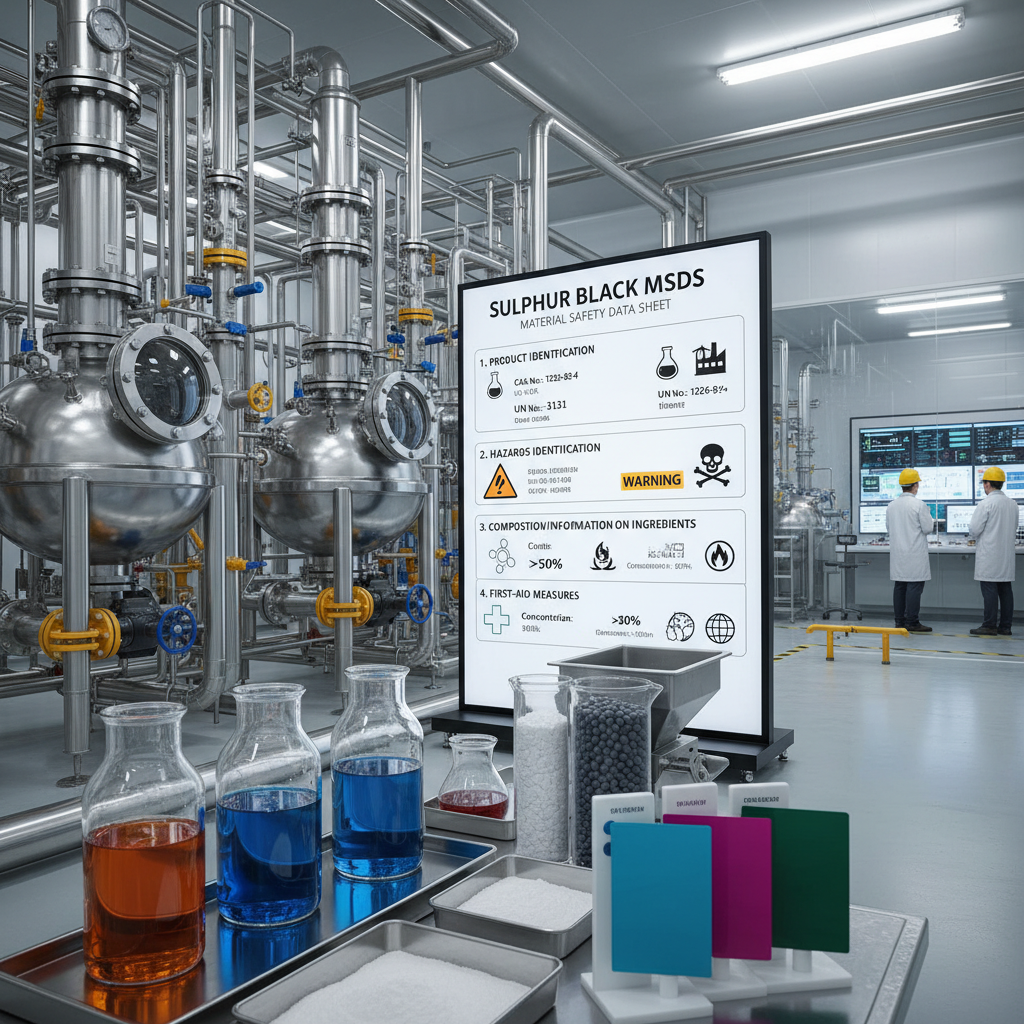 Comprehensive Guide to Sulphur Black MSDS for Industrial Safety and Compliance