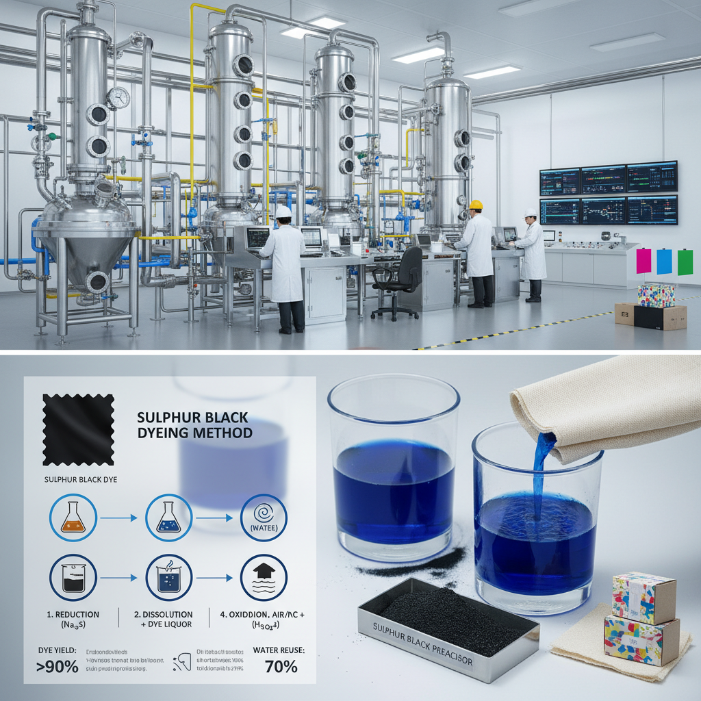 Exploring the Sulphur Black Dyeing Method for Textile Coloration