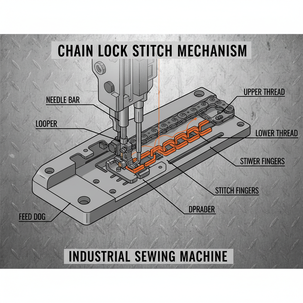 Exploring the Versatility and Strength of the Chain Lock Stitch Technique